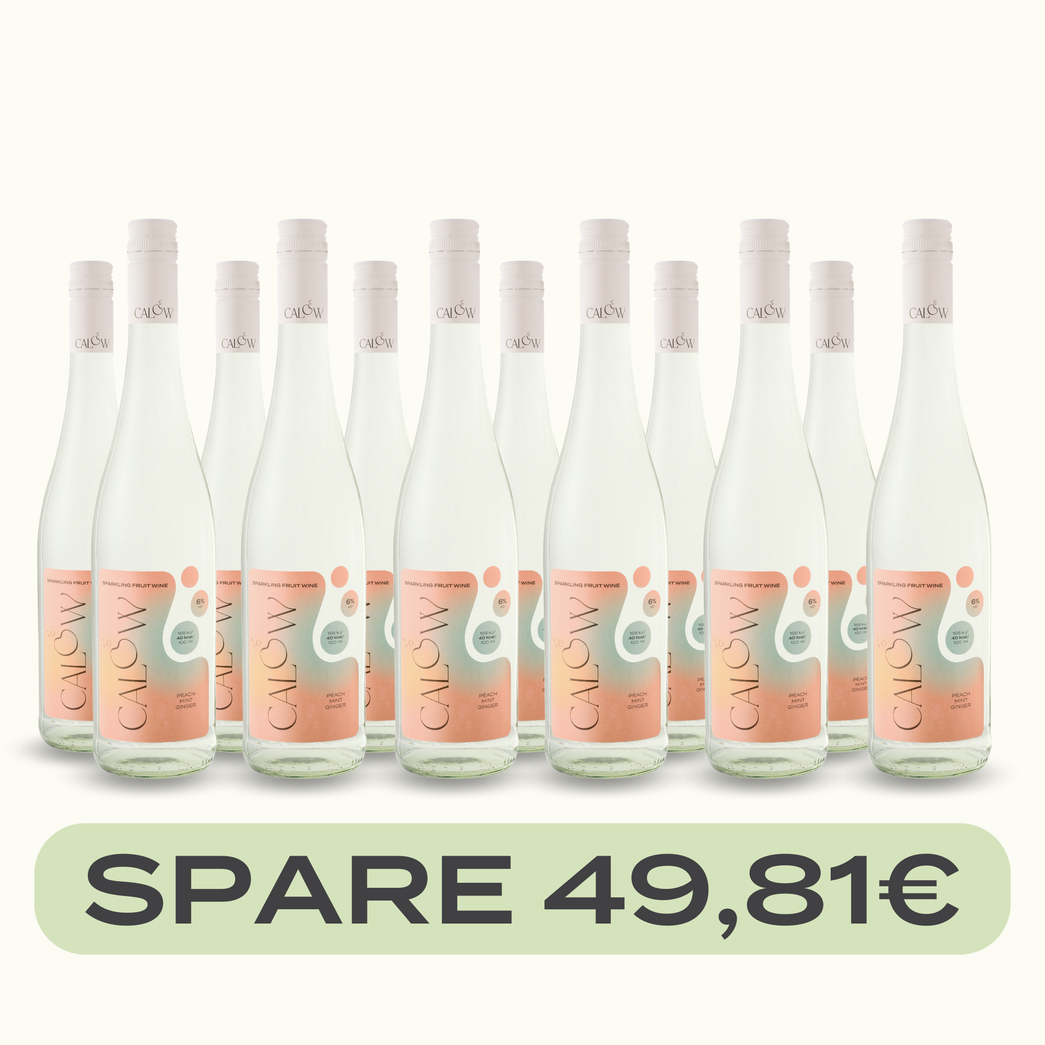 Pfirsich-Minze-Ingwer