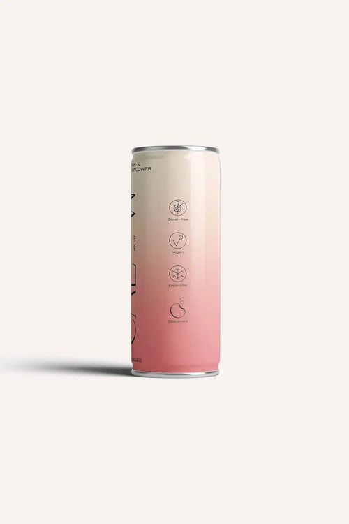 Foto von einer CALOW Raspberry-Elderflower Dose