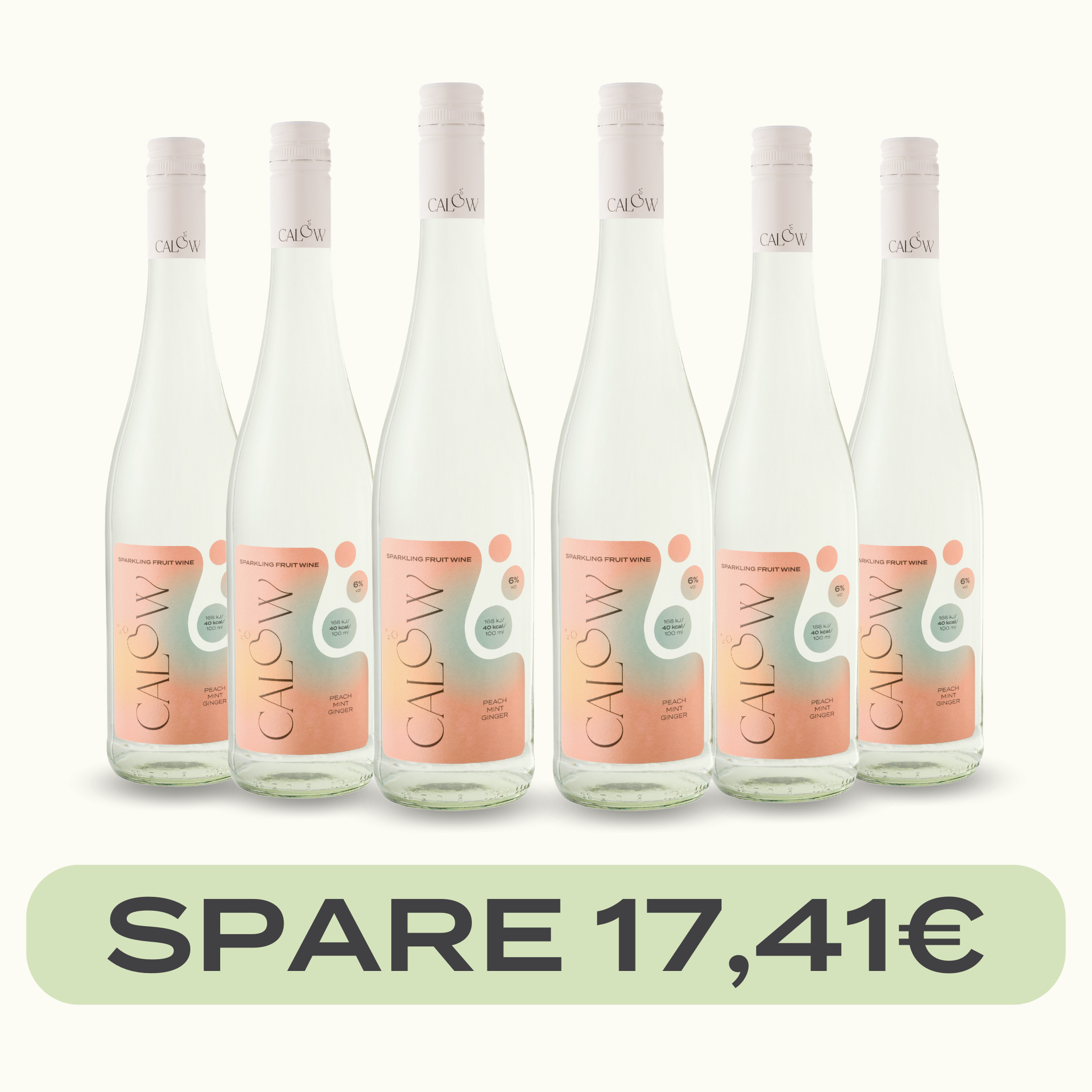 Pfirsich-Minze-Ingwer